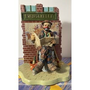 Rare Emmett Kelly Wall‎ Street Limited Edition
